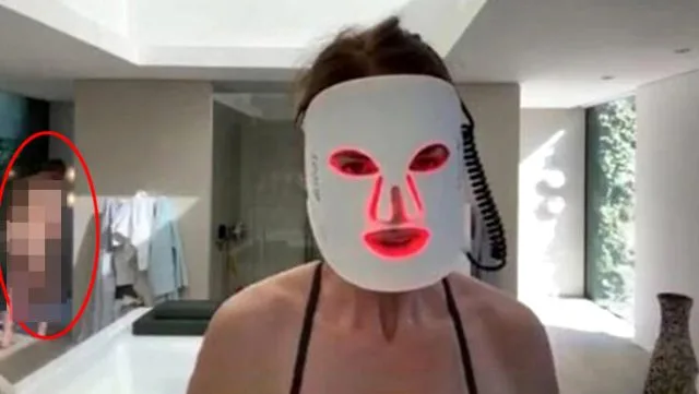 Ünlü sunucu Trinny Woodall, canlı yayın yaparken sevgilisi çıplak halde yakalandı