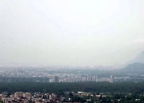 Antalya'yı nem bulutları kapladı