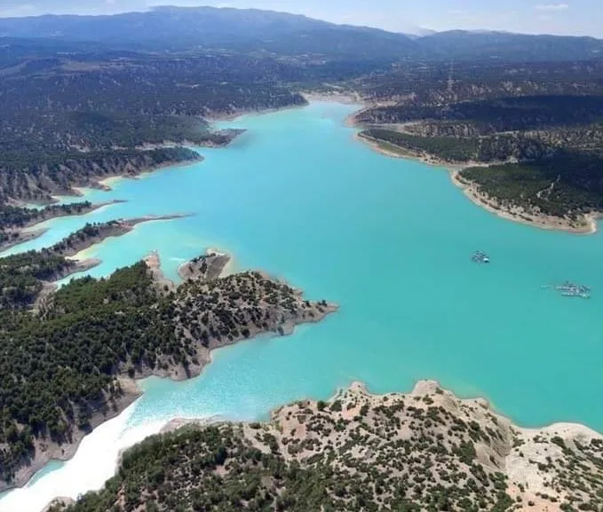 Korkuteli Barajı, dün itibariyle 9 milyon metreküp su kapasitesine ulaştı.