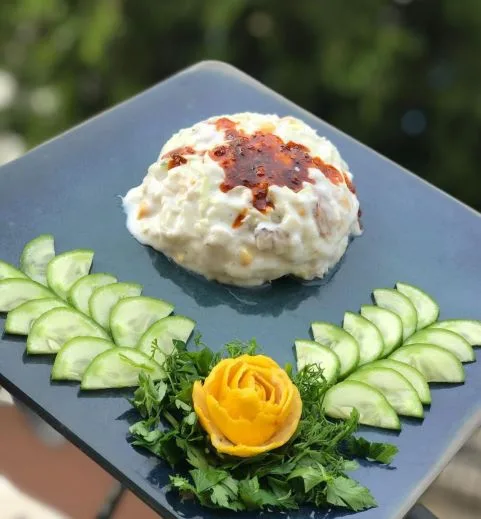 LAHANALI TAVUKLU MEZE