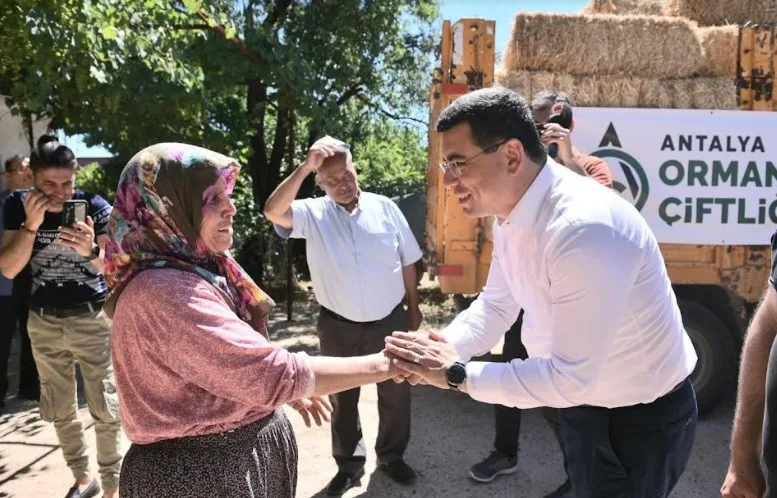 KEPEZ BELEDİYESİ, YİNE ÇİFTÇİNİN YÜZÜNÜ GÜLDÜRDÜ