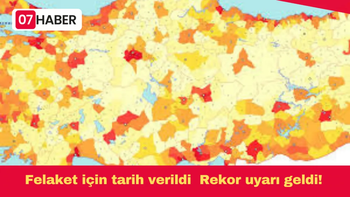 Felaket için tarih verildi  Rekor uyarı geldi!