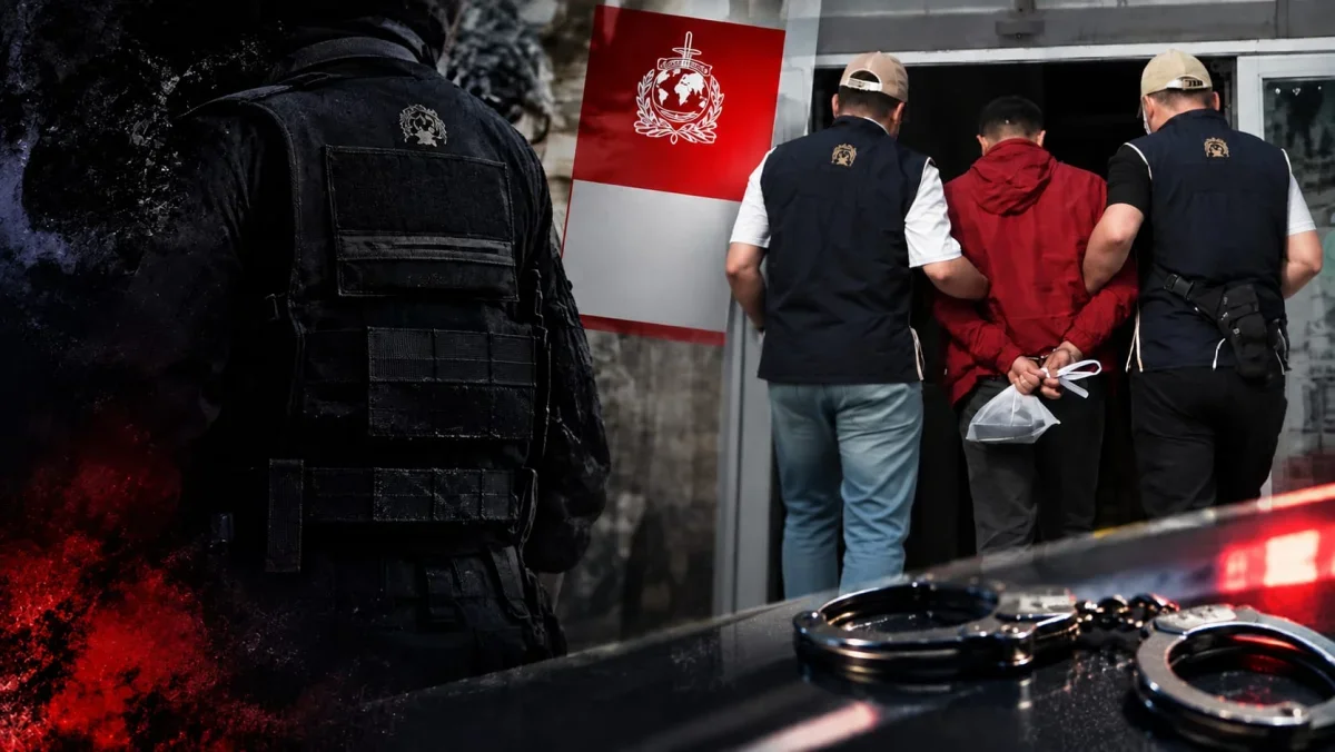 Kırmızı bültenle aranan şüpheli Çorum’da yakalandı