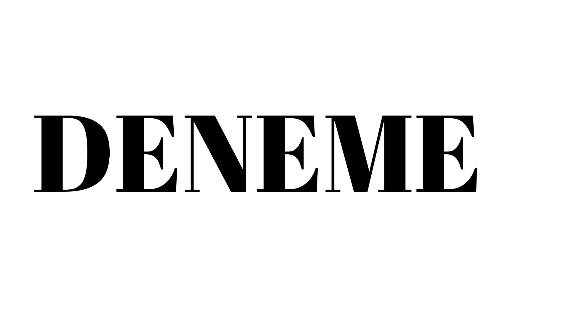 deneme