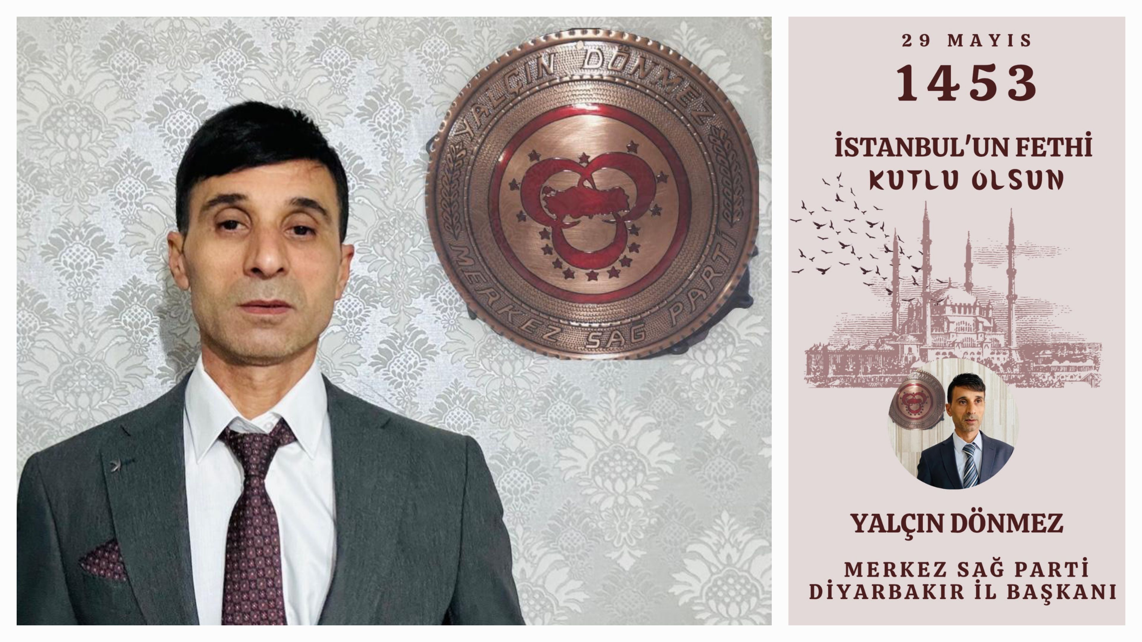 Başkan Yalçın Dönmez İstanbu“un Fethi İle İlgili Kutlama Mesajı Paylaştı