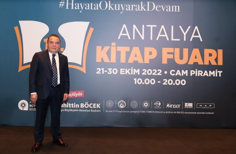 12. ANTALYA KİTAP FUARI BAŞLIYOR