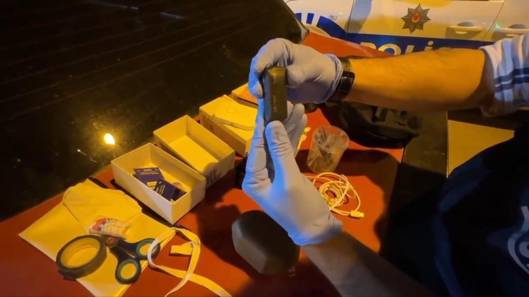 Ehliyet sınavında kopya düzeneği! adaylar suç üstü yakalandılar