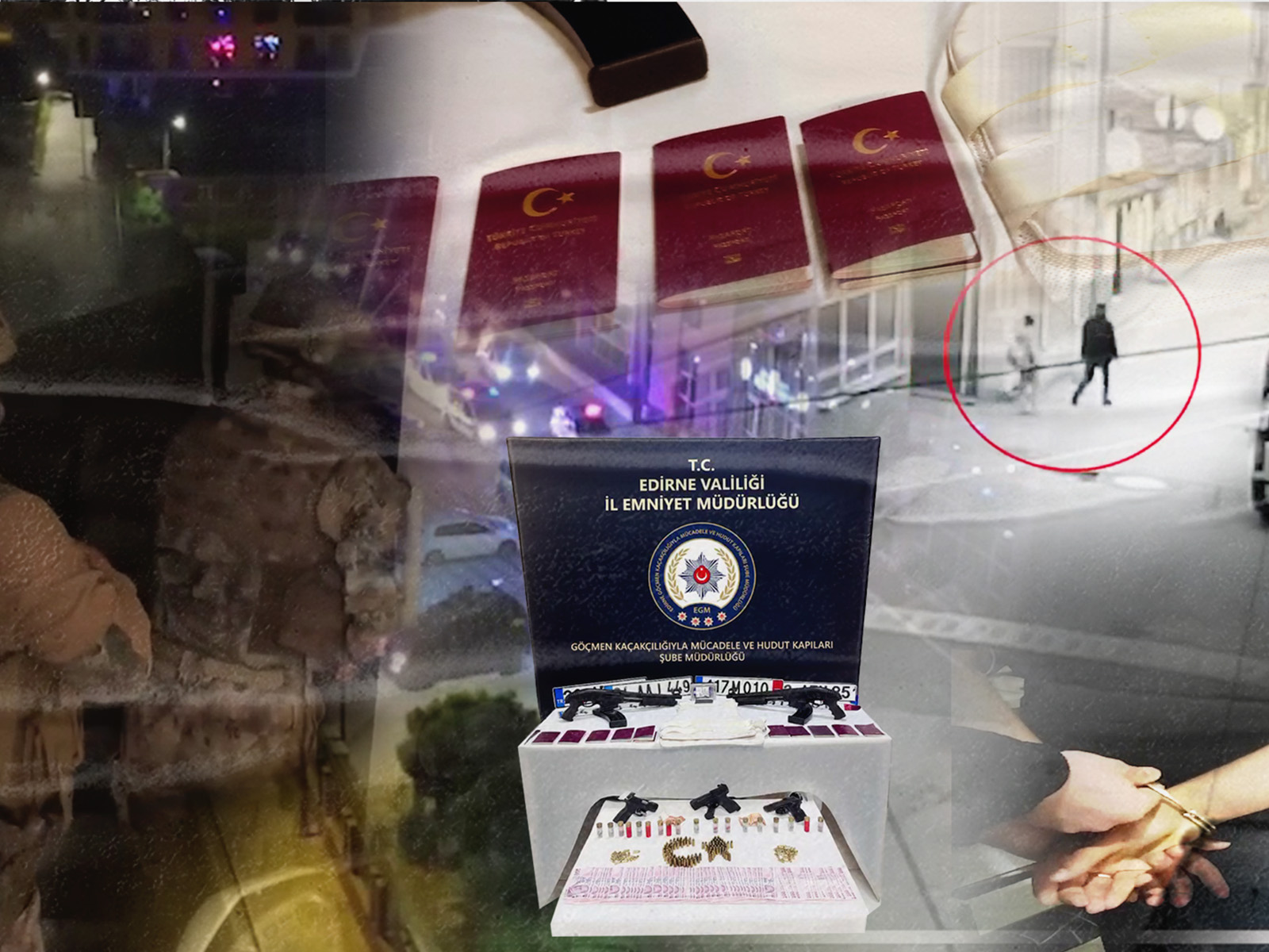 '' Edirne Merkezli 6 İlde Organize Suç Örgütü Üyesi 9 Şüpheli Yakalandı''