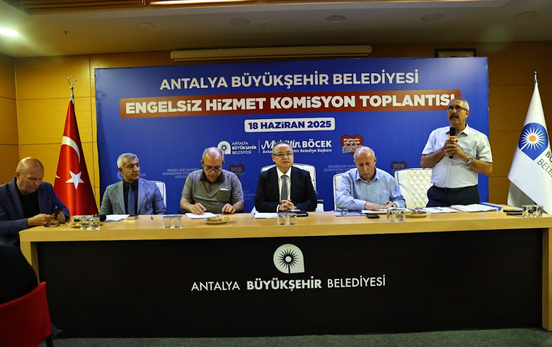 Büyükşehir Engelsiz Hizmet Komisyonu toplandı