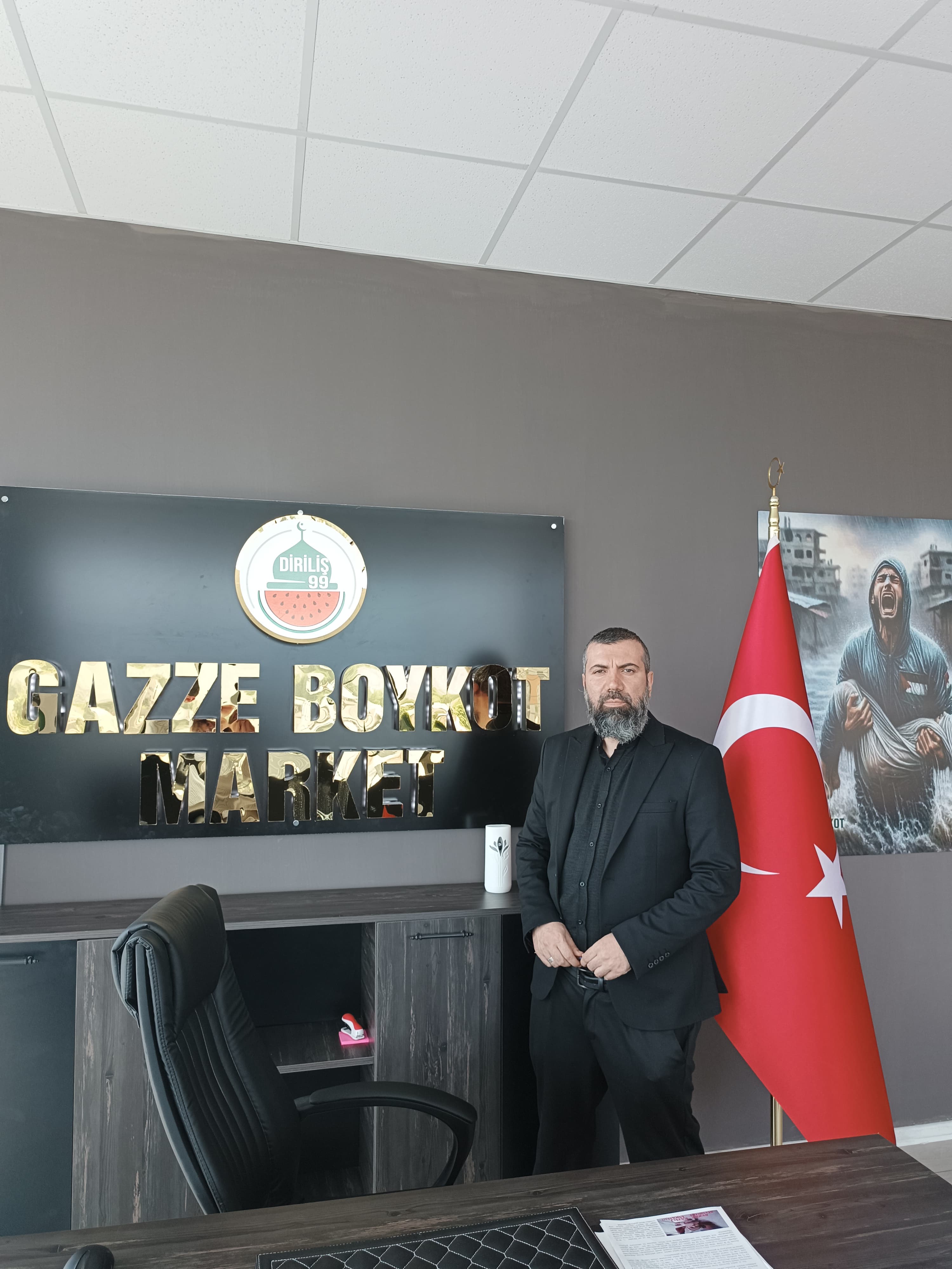 Furkan Gürkan Özkan: 'Her satın alma bir duruştur, bu market ümmetin ekonomik cihadıdır'