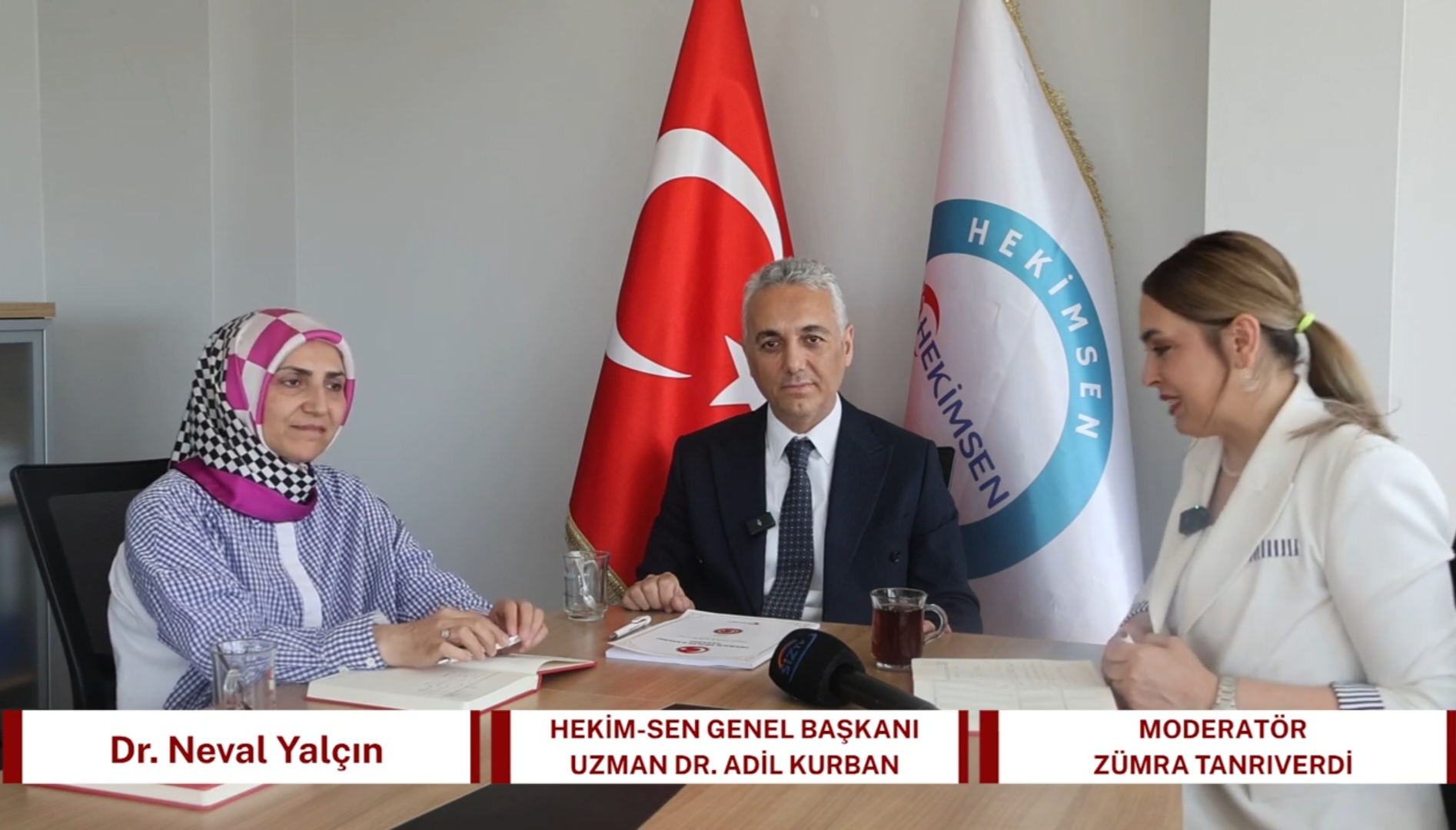 Başkan Adil Kurban  Meslek Hekimlik Hakkında Önemli Mesajlar Verdi