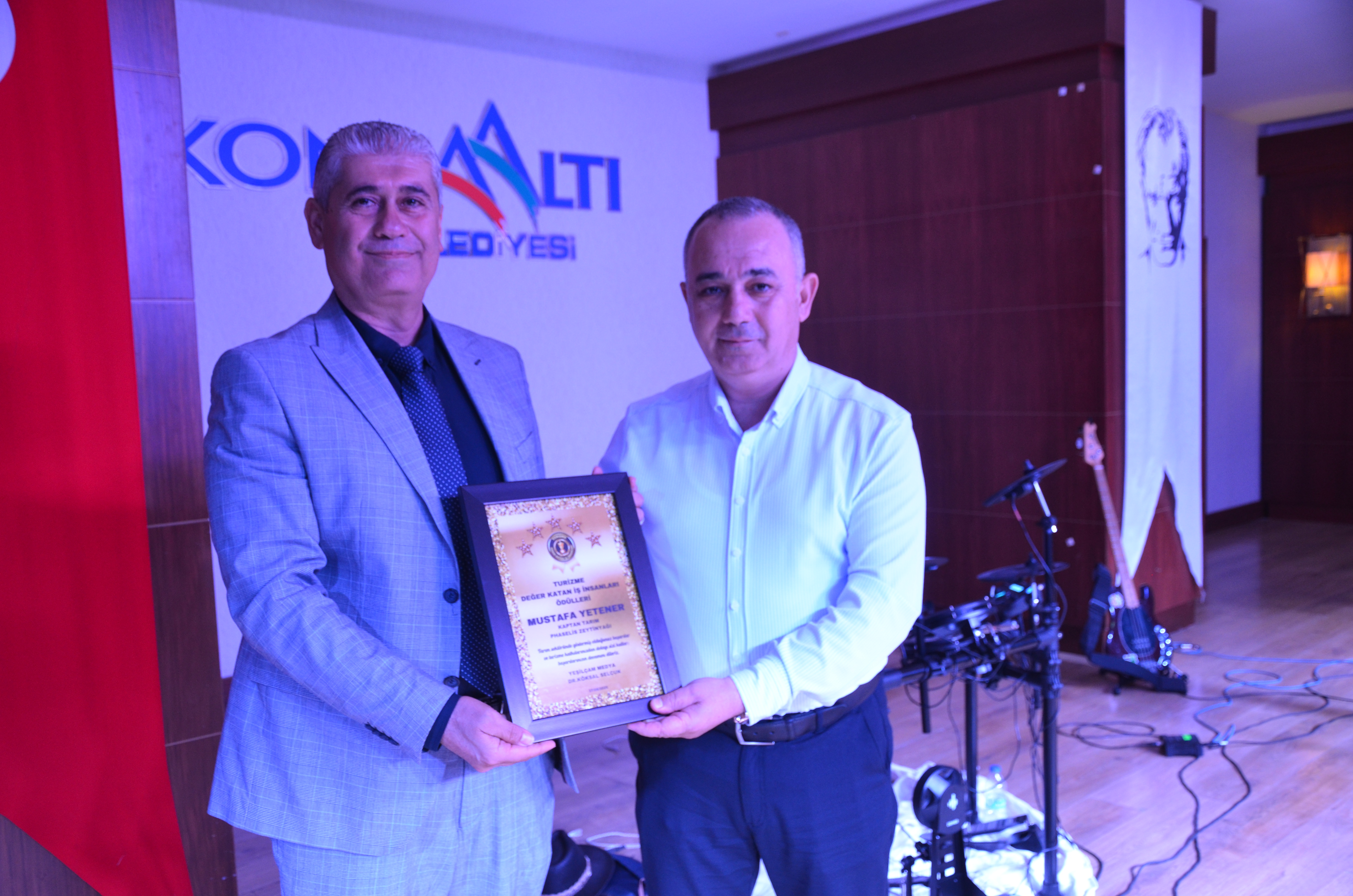 Yerli Üretime ve Gastronomi Turizmine Destek: Mustafa Yetener’e Ödül