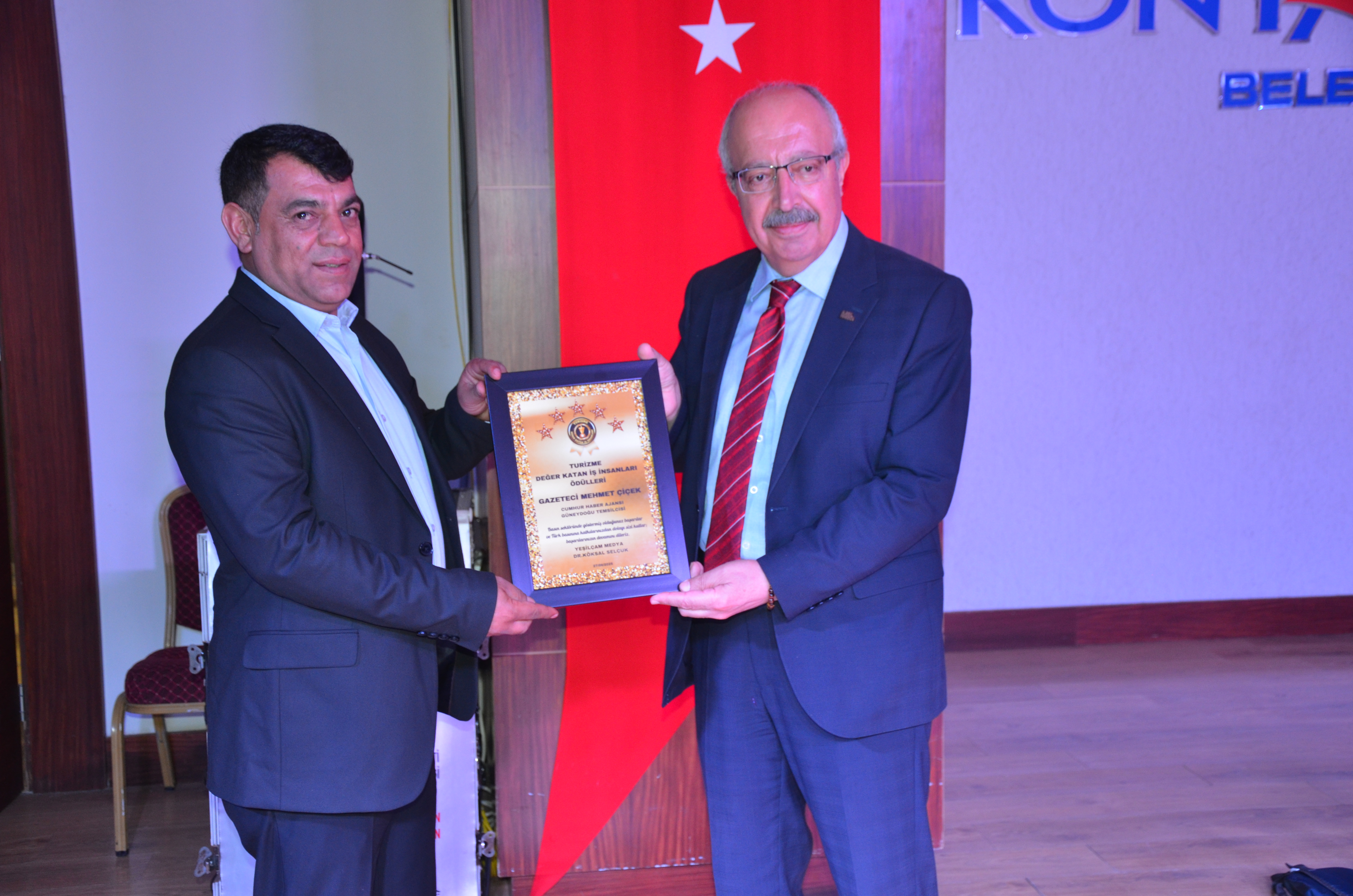 Medya Dünyasının Öncülerinden Bahattin Söylem’e Anlamlı Ödül