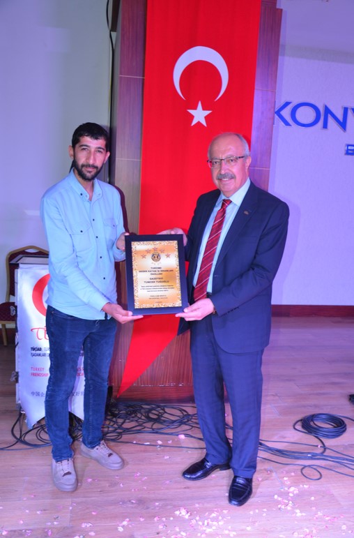 Gazeteci Tuncer Tuğoğlu’na Ödül 