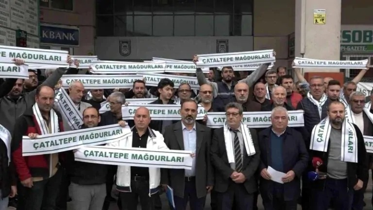 ÇATSANDER’den Sert Çıkış: “ Çataltepe’yi Ranta Yedirmeyeceğiz! Çataltepe İçin Bir 17 Yıl Daha Beklemeyeceğiz!”