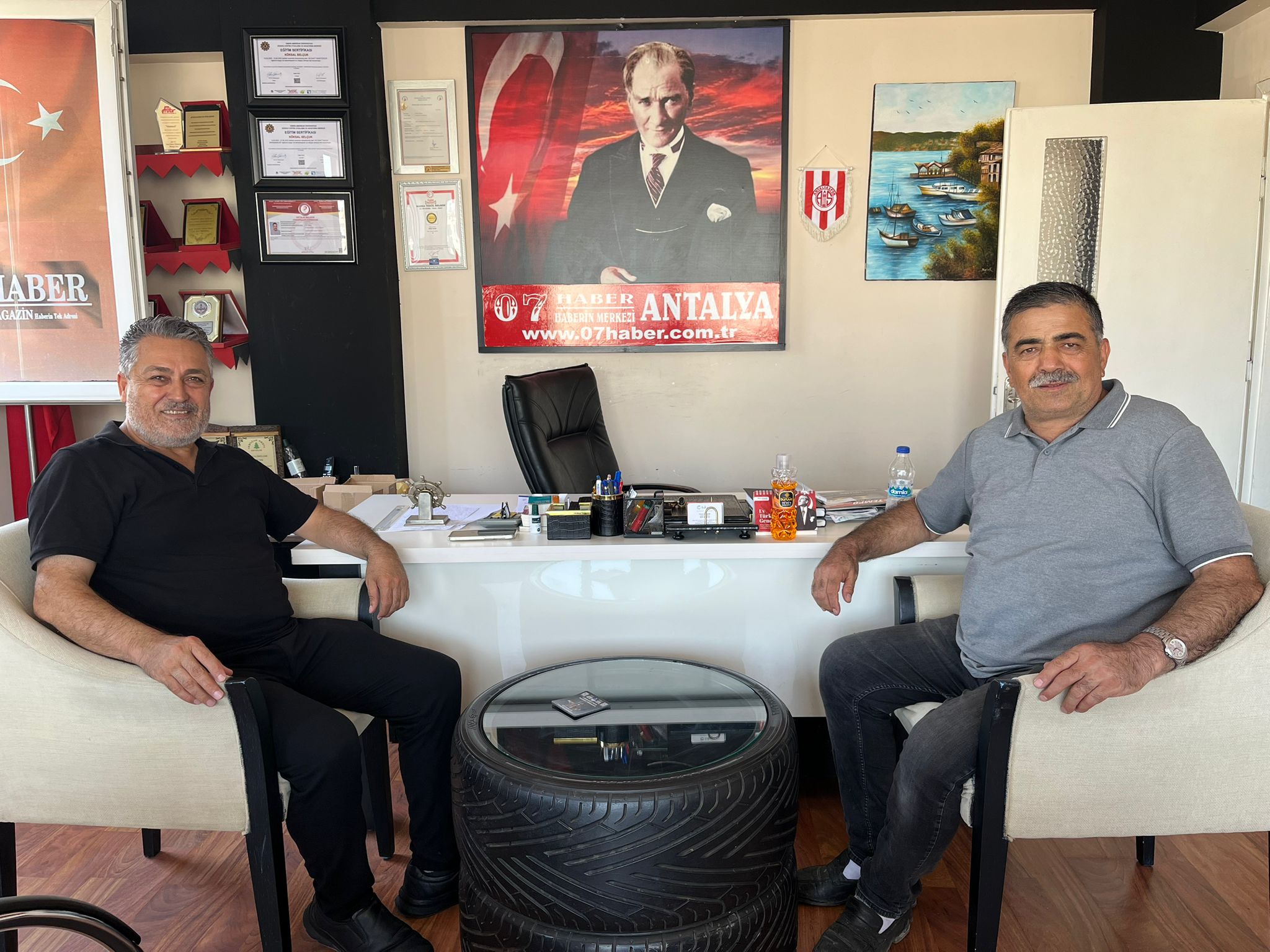 Adnan Asar’dan GMC ve Yeşilçam Medya’ya Anlamlı Ziyaret