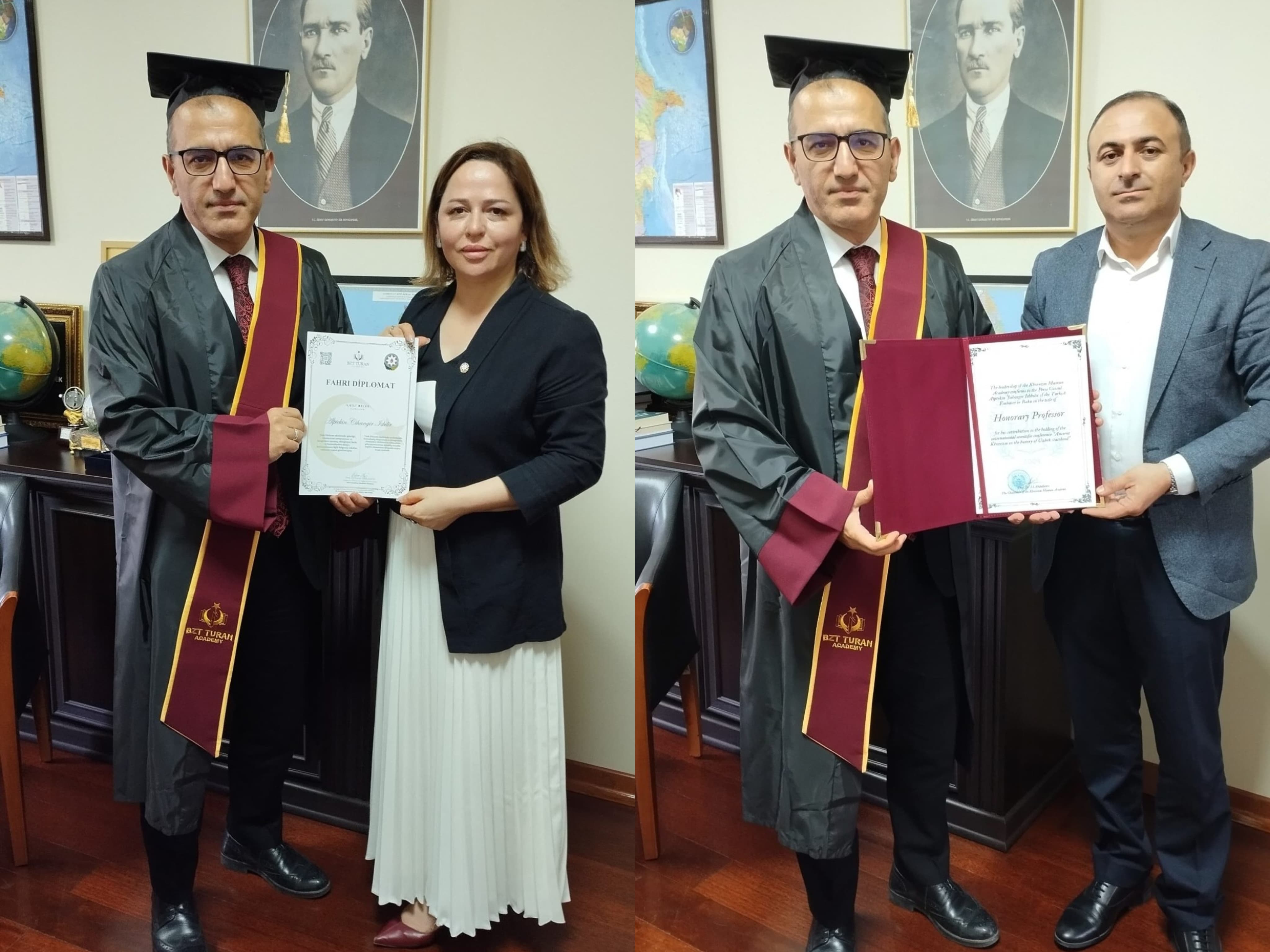 İletişim Müşaviri İşbilir’e Fahri Profesörlük Ünvanı Verildi