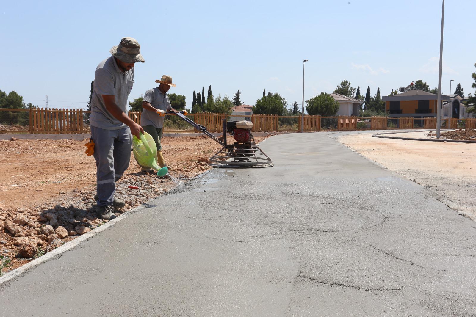 Duacı Gençlik Parkı’nda hummalı çalışma