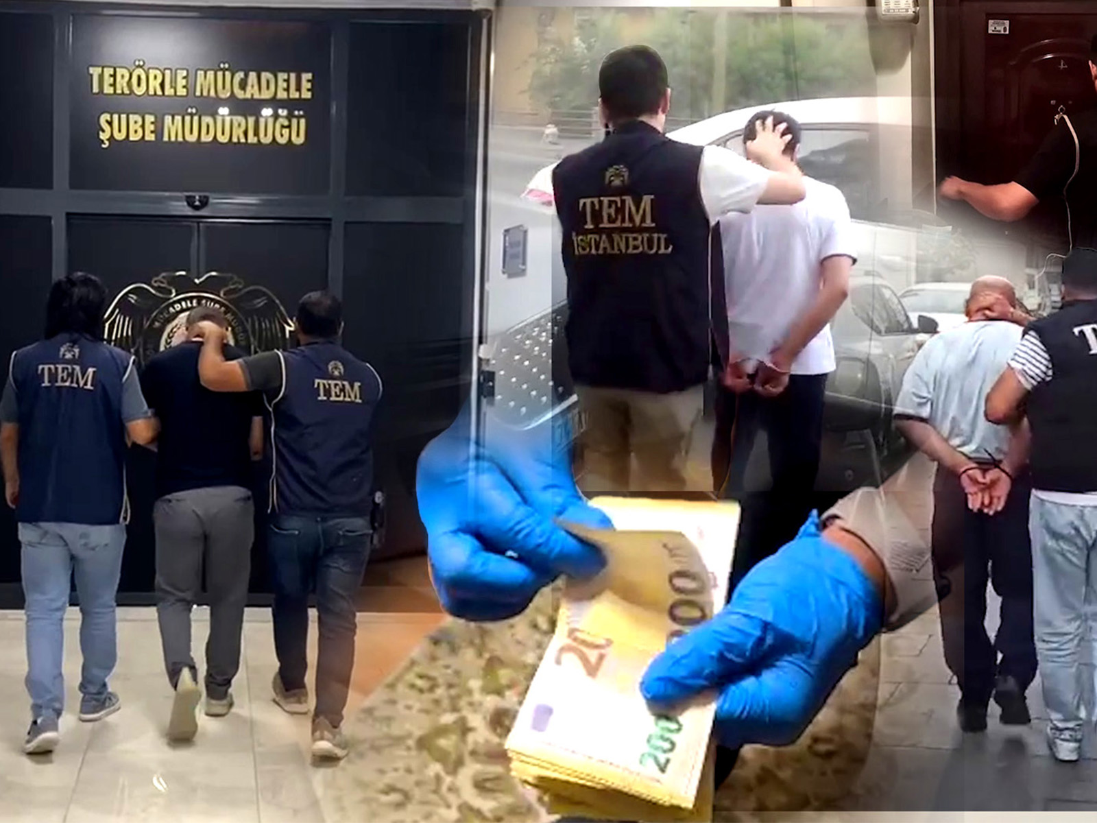 "İstanbul ve İzmir” Merkezli 64 İlde FETÖ'ye Yönelik Operasyonlarda 306 Şüpheli Yakalandı''