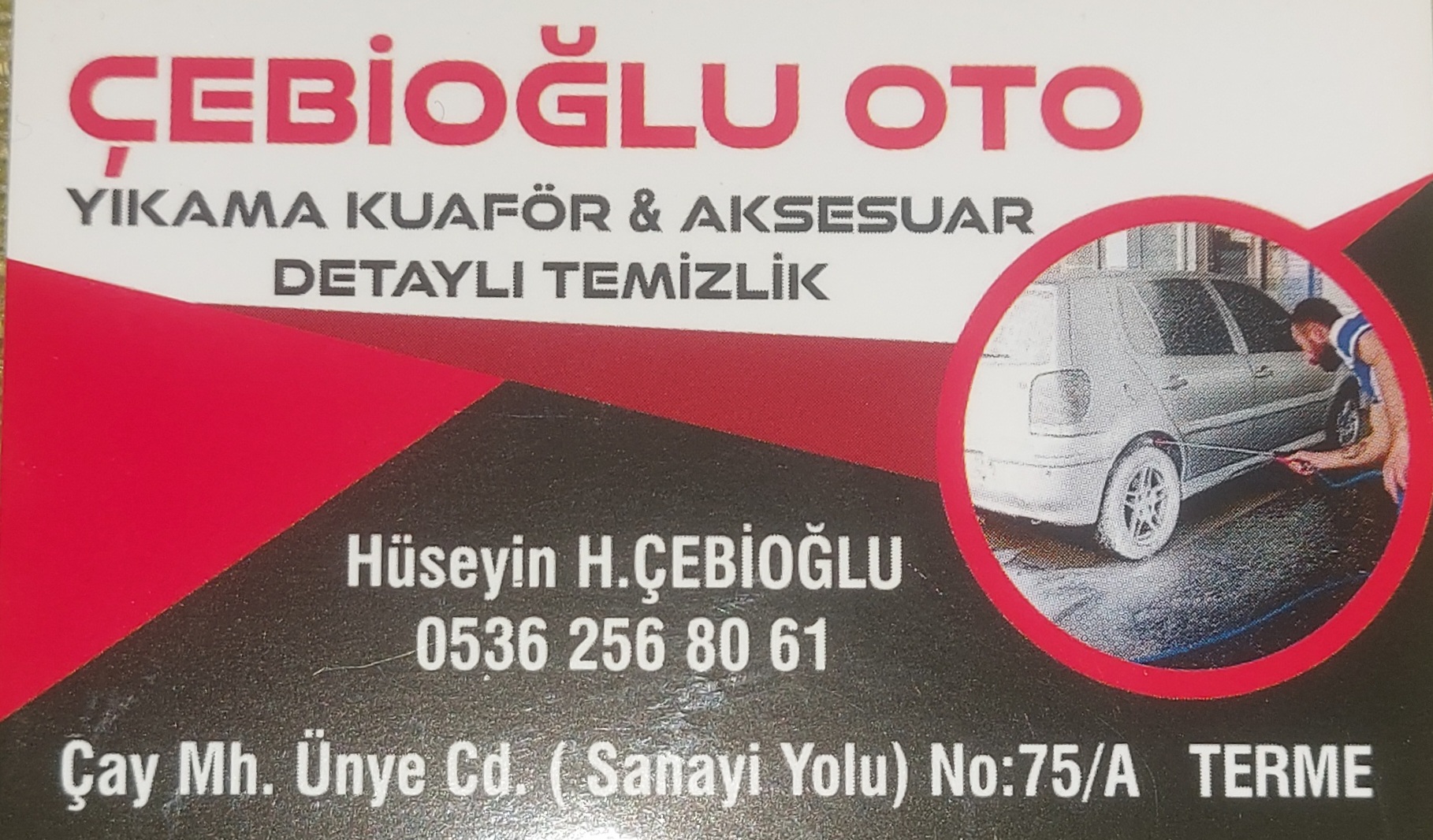 Terme’de araç temizliği, kuaför ve aksesuar hizmeti tek noktada sunuluyor