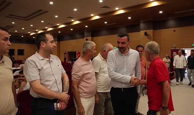 Manavgat'ta Belediyespor'un geleceğinin konuşulması için toplantı düzenlendi