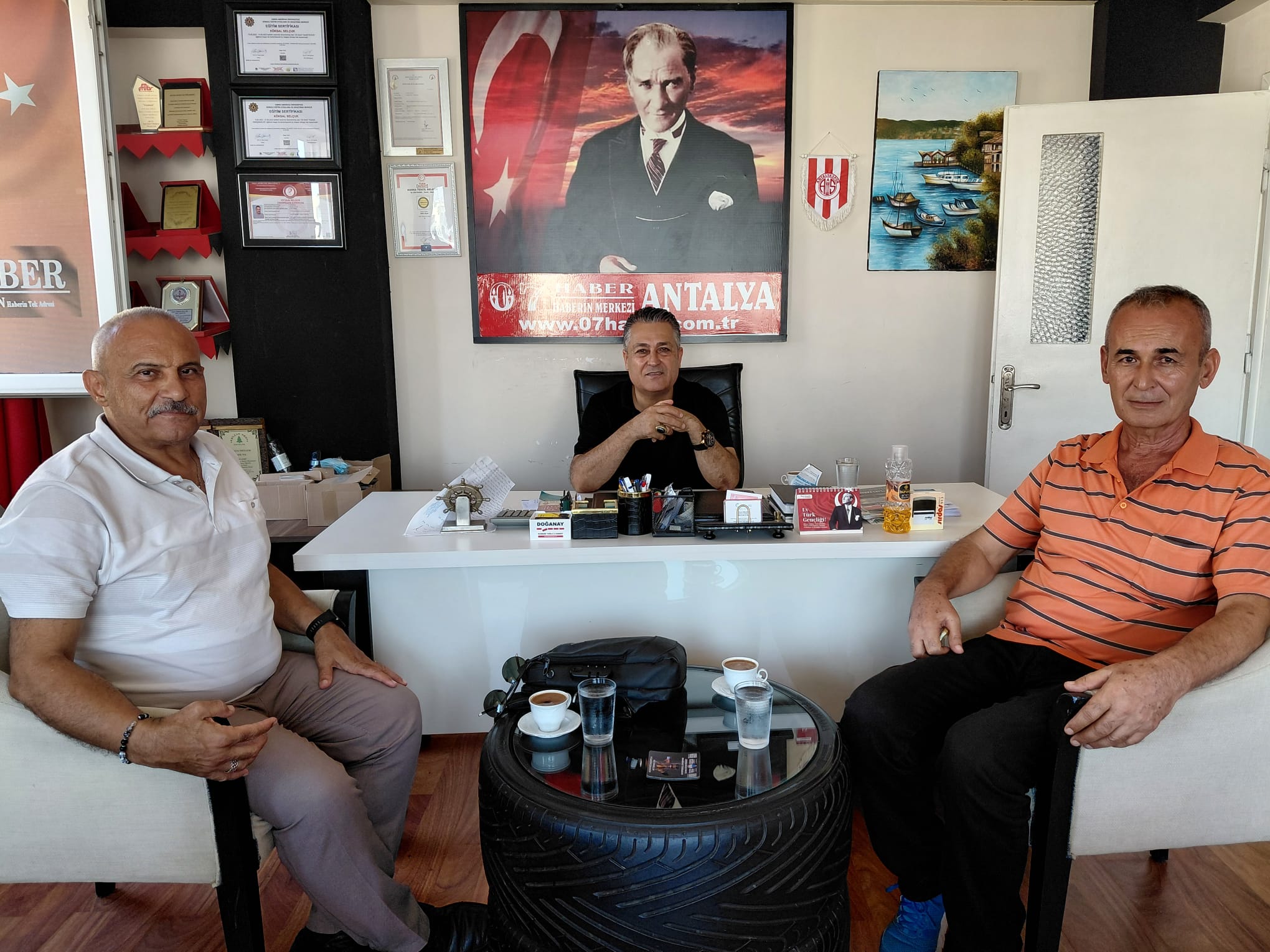 Abit Taşcılar'dan Genel Başkan Selçuk'a Ziyaret