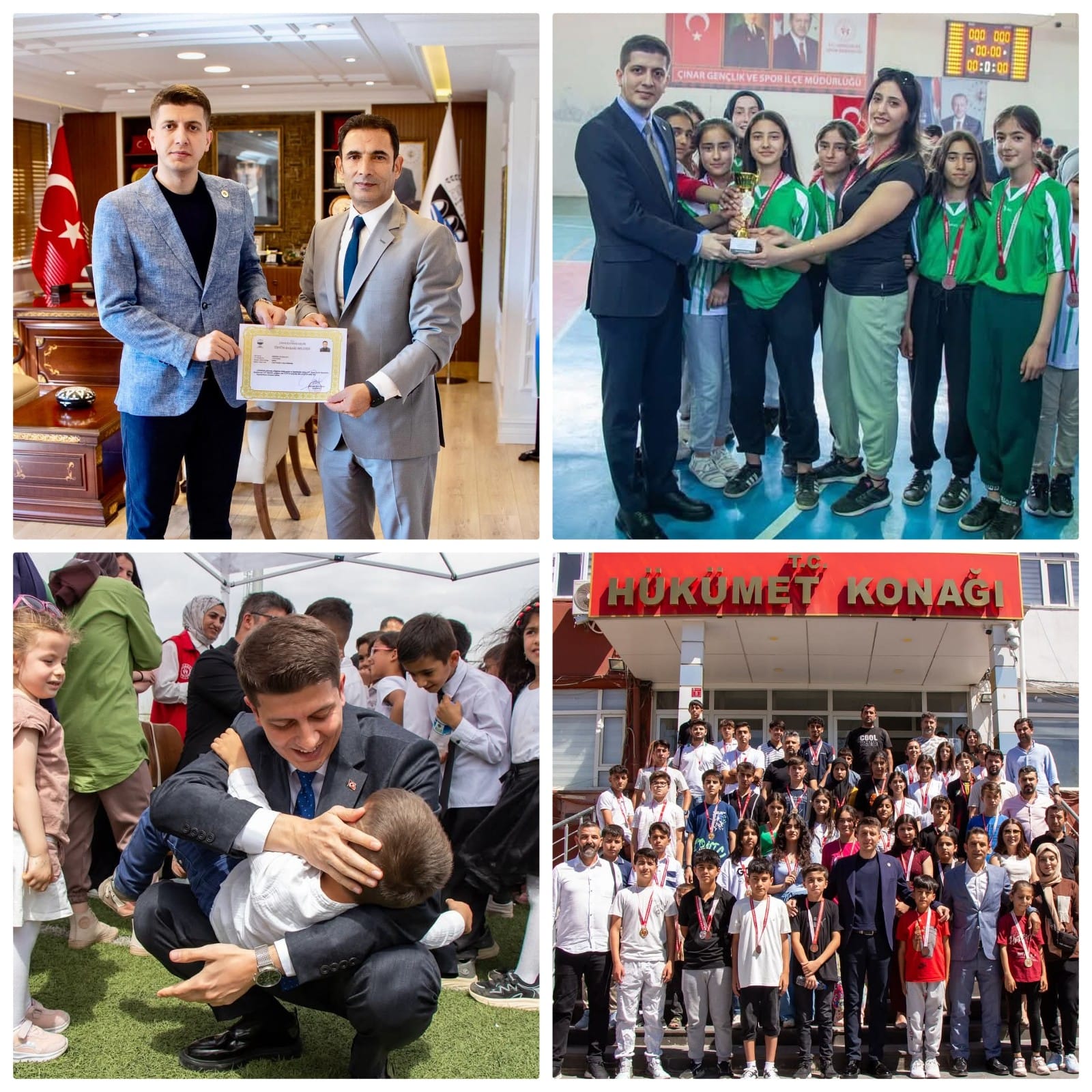 SPORDA YILDIZI PARLAYAN İLÇE ÇINAR