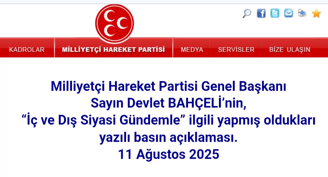 Devlet Bahçeli "Netenyahu’nun Gazze’yi yutma hevesi kursağında bırakılmalıdır "