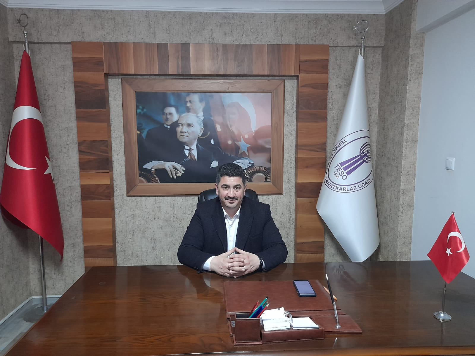 Terme Esnaf ve Sanatkârlar Odası Başkanı Barış Aktepe, Yeniden Adaylığını Açıkladı