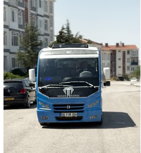 Haymana Belediye Başkanı Levent Koç'tan hemşerilerine ücretsiz servis