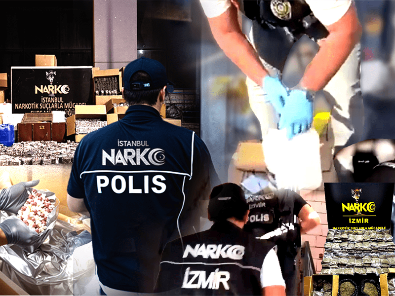 Uyuşturucu Madde Ticareti Yapan Şüphelilere Yönelik 3 Milyon 40 Bin 771 Adet Uyuşturucu Hap Ele Geçirildi