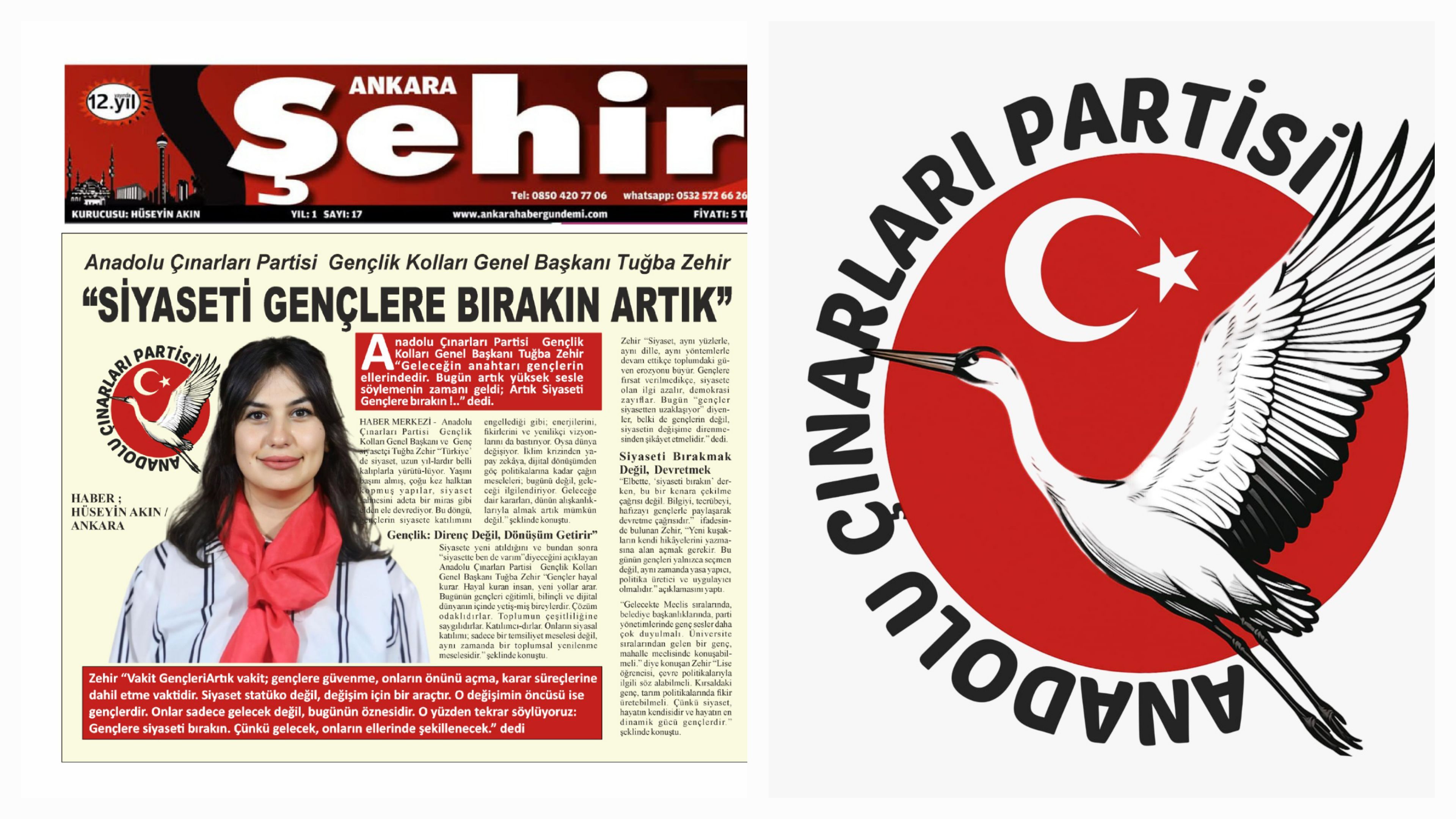 “SİYASETİ GENÇLERE BIRAKIN ARTIK”