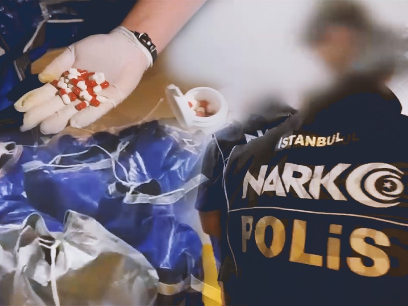 ''İstanbul’da Yapılan Operasyonda 750 Bin Uyuşturucu Hap Ele Geçirildi''