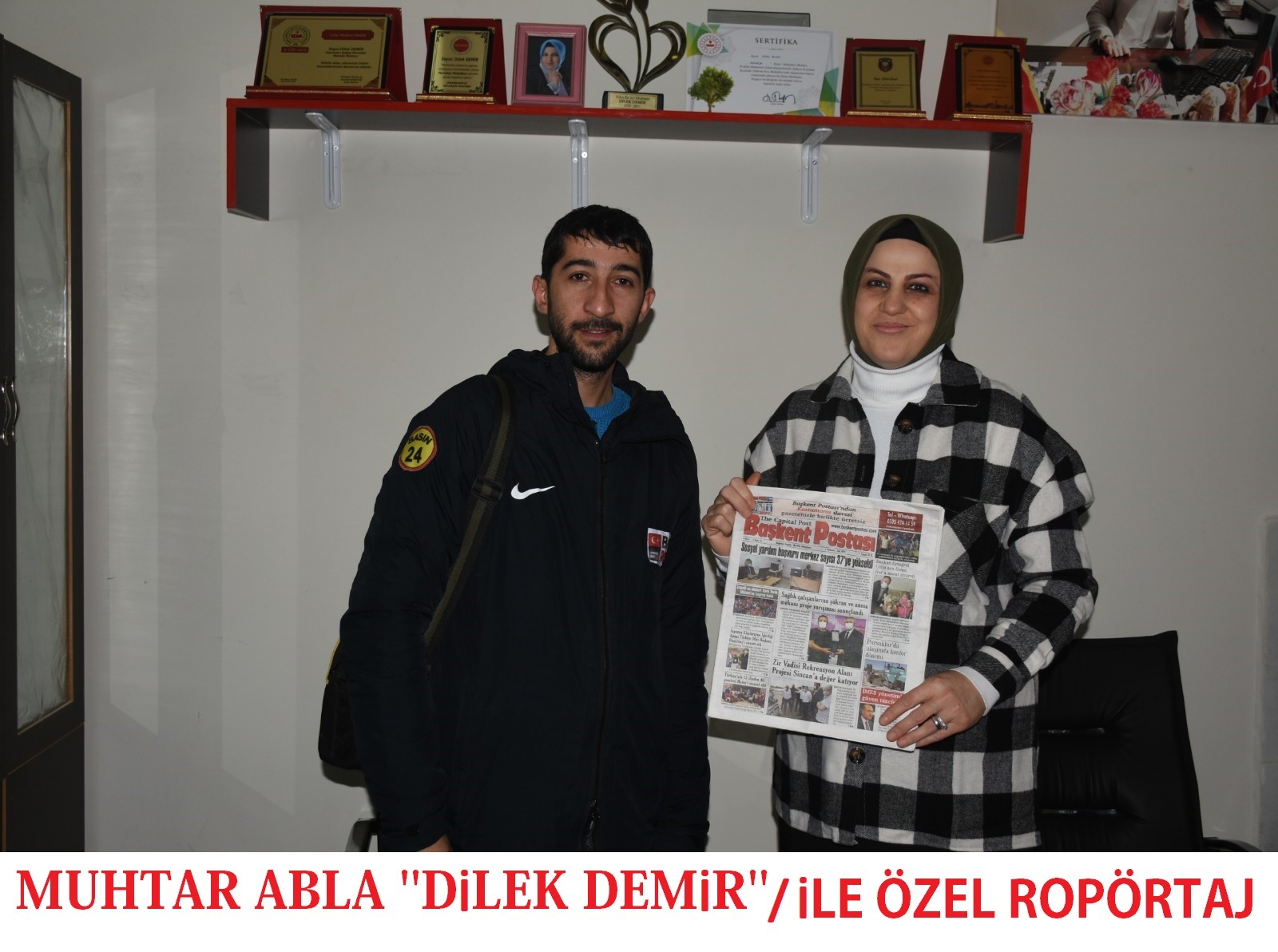 Muhtar Dilek Demir “53 yıl sonra bile, umut eden kazanır.”