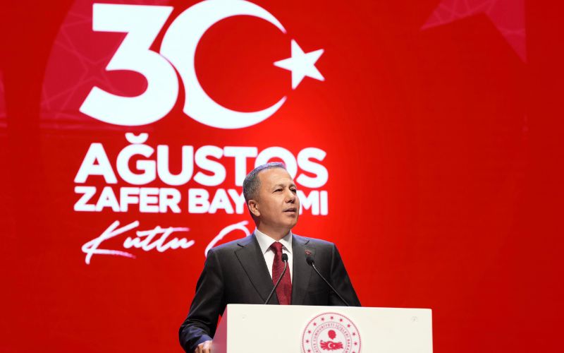 İçişleri Bakanımız Sayın Ali Yerlikaya'nın 30 Ağustos Zafer Bayramı Mesajı