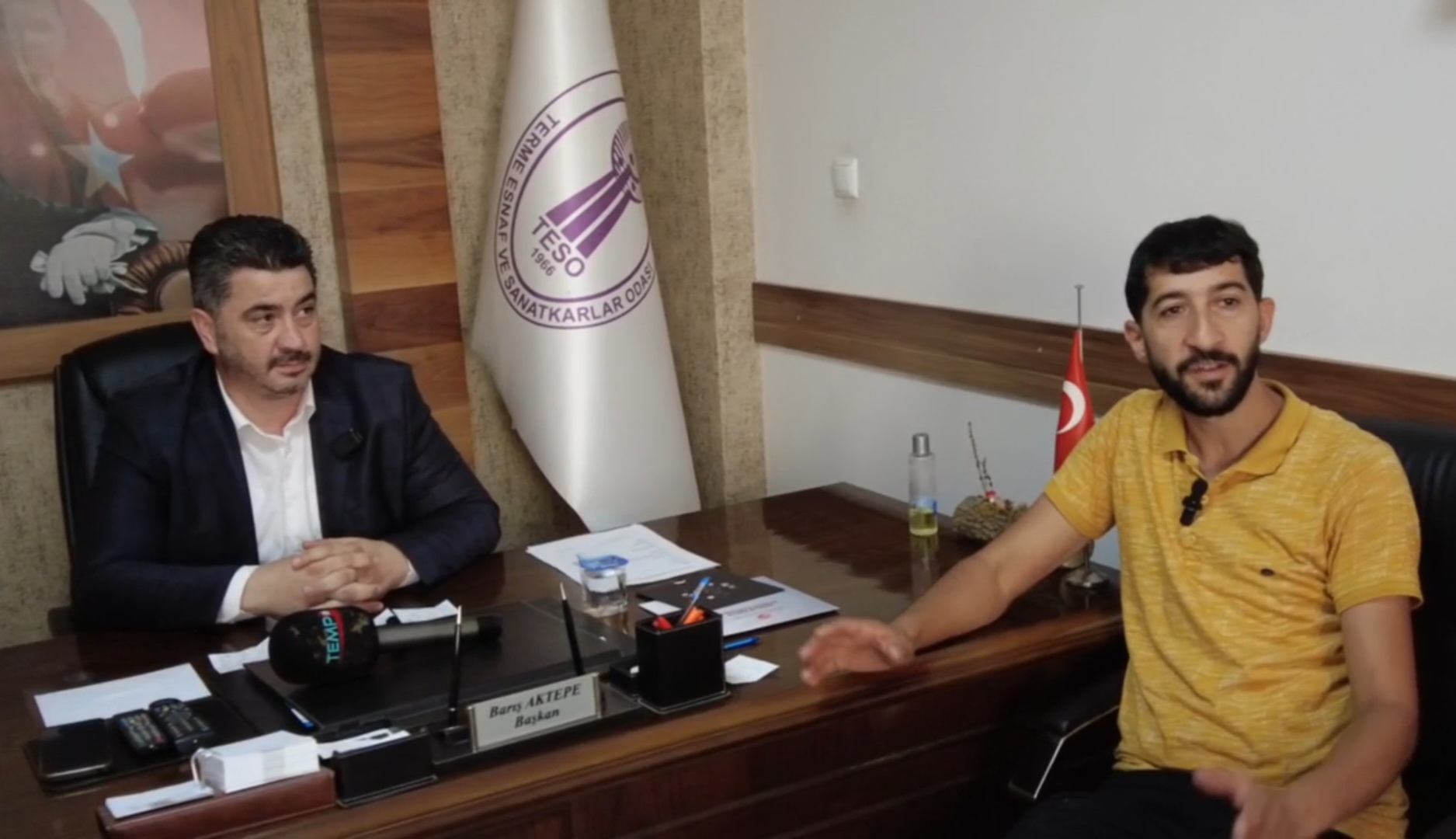 Barış Aktepe: ‘Termeli esnaflar için 7/24 hizmet anlayışıyla çalışmaya devam edeceğiz’