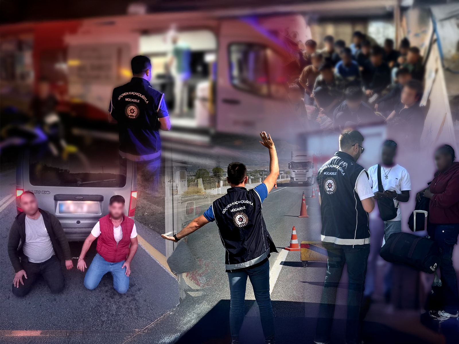 '52 Göçmen Kaçakçısı ve 666 Düzensiz Göçmen Yakalandı''