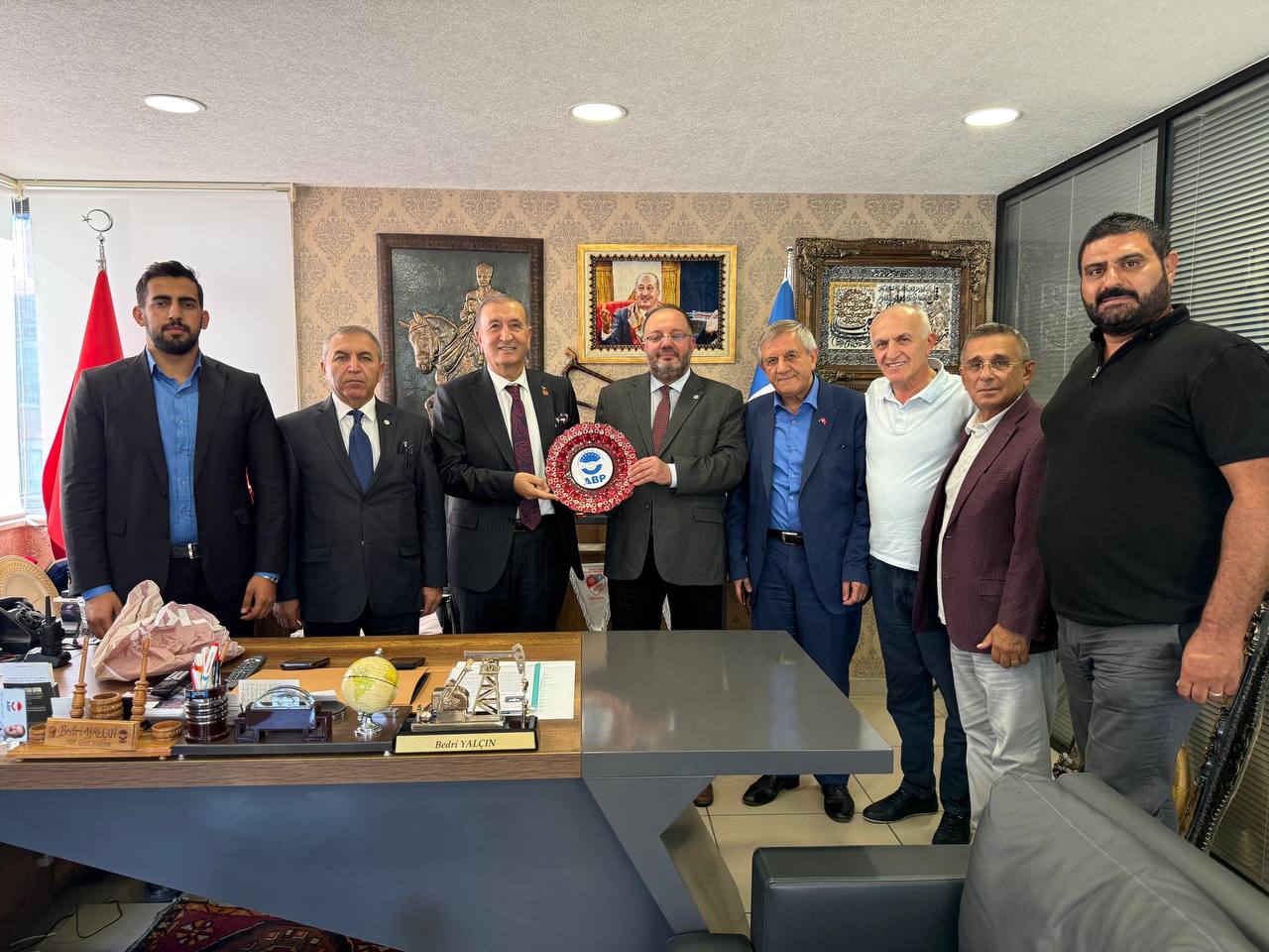 ABP ve SES Partisi Genel Başkanları Bir Araya Geldi