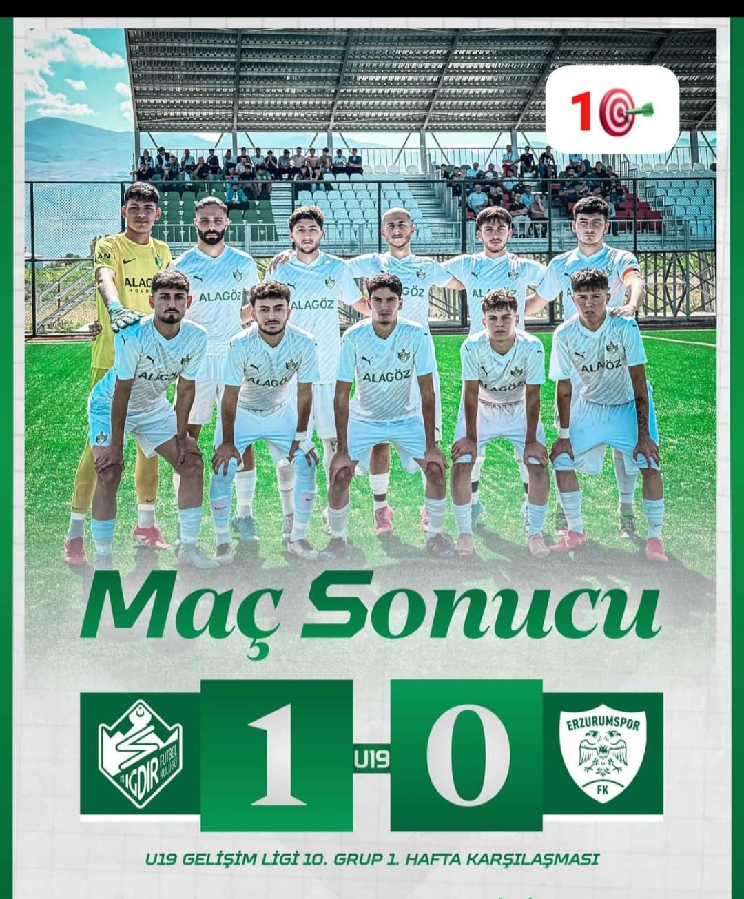 GENÇLERDE " KOMŞU DERBİSİ " IĞDIR'IN
