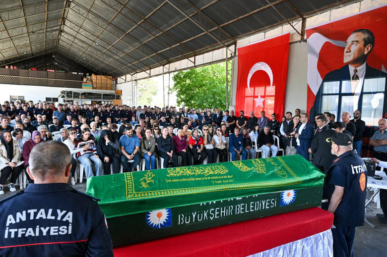 Antalya itfaiye teşkilatının acı günü