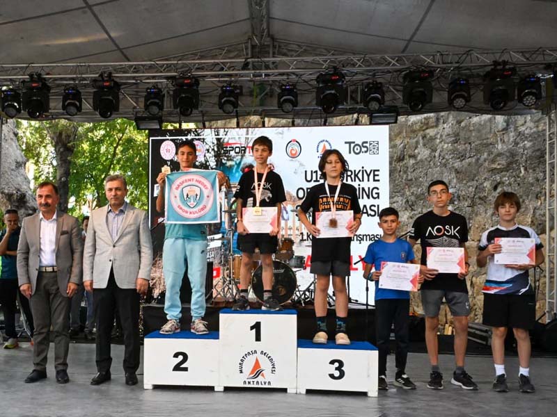 Antalya, U14 Oryantiring Şampiyonasına Ev Sahipliği Yaptı