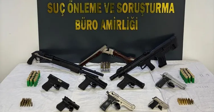 Antalya polisinden şafak baskını