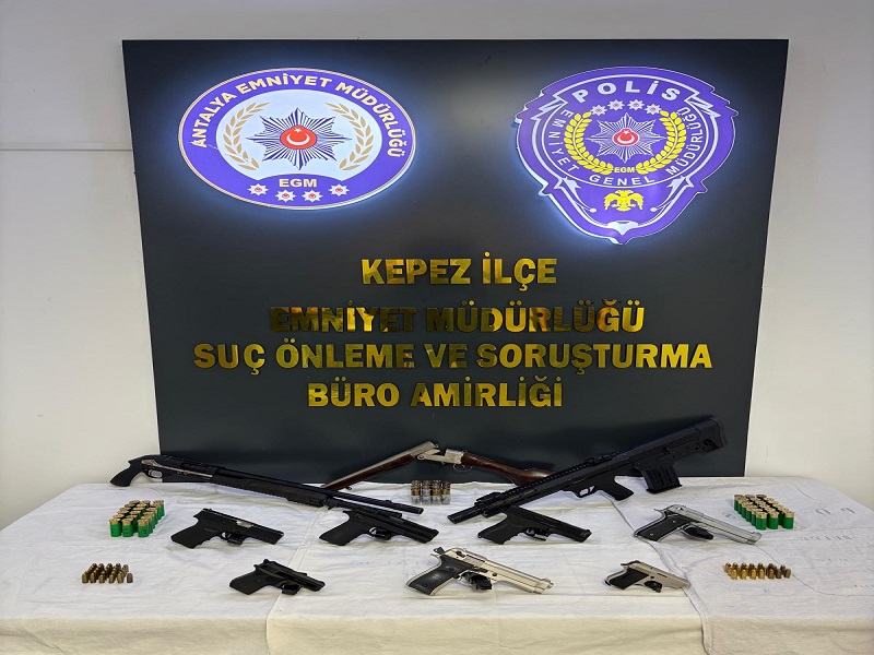 ANTALYA'DA ŞAFAK07 HUZUR-6 OPERASYONU YAPILDI