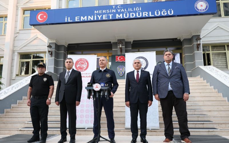İçişleri Bakanımız Sayın Ali Yerlikaya NARKOKAPAN-MERSİN Operasyonu İle İlgili Basın Açıklaması Yaptı