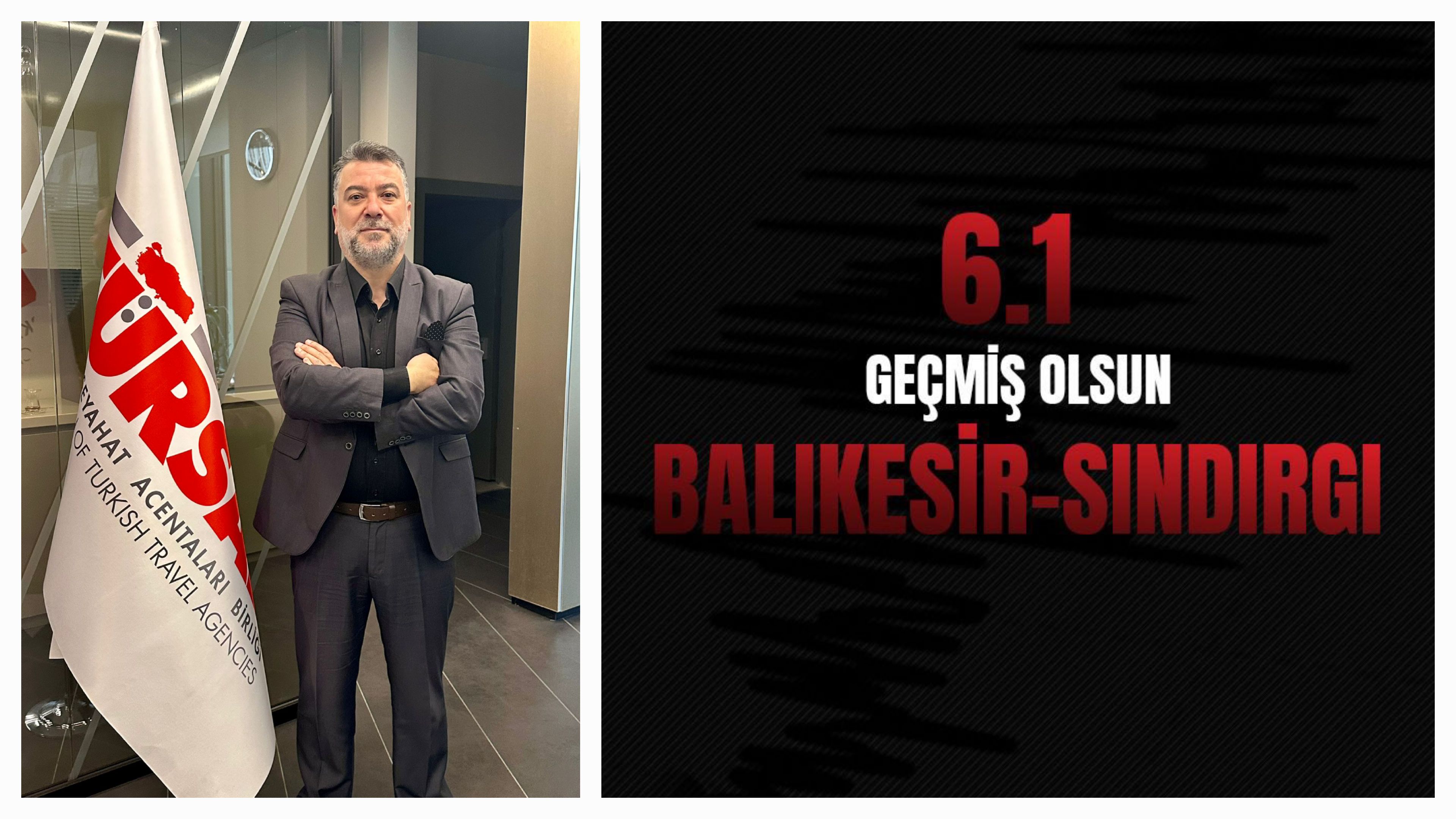TGA Adayı İbrahim Bayrakçi’den Balıkesir’deki Deprem İçin Geçmiş Olsun Mesajı