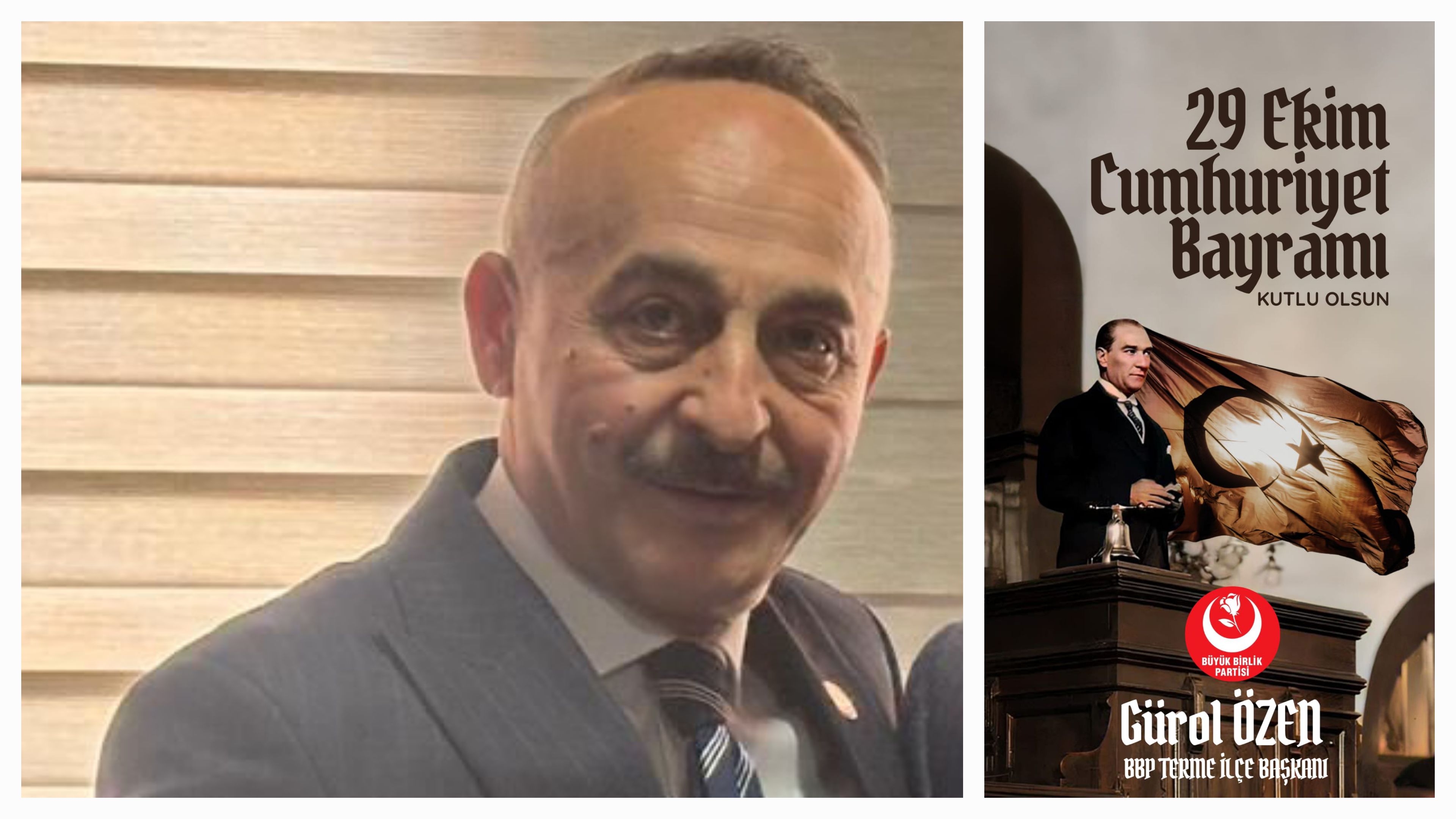 Başkan Gürol Özen’den 29 Ekim Cumhuriyet Bayramı Mesajı