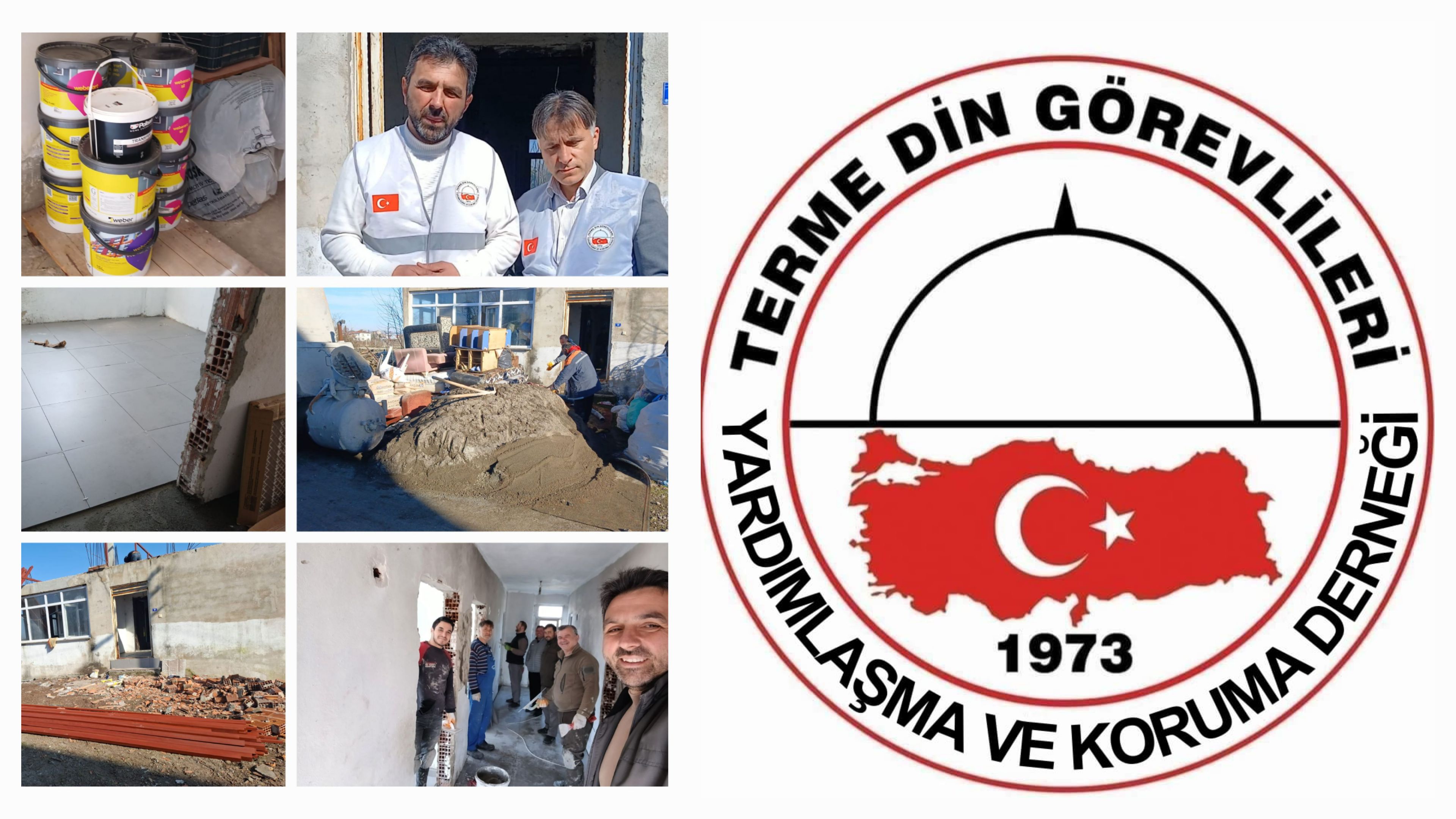 Terme’de Din Görenlilerinden Büyük Dayanışma Örneği