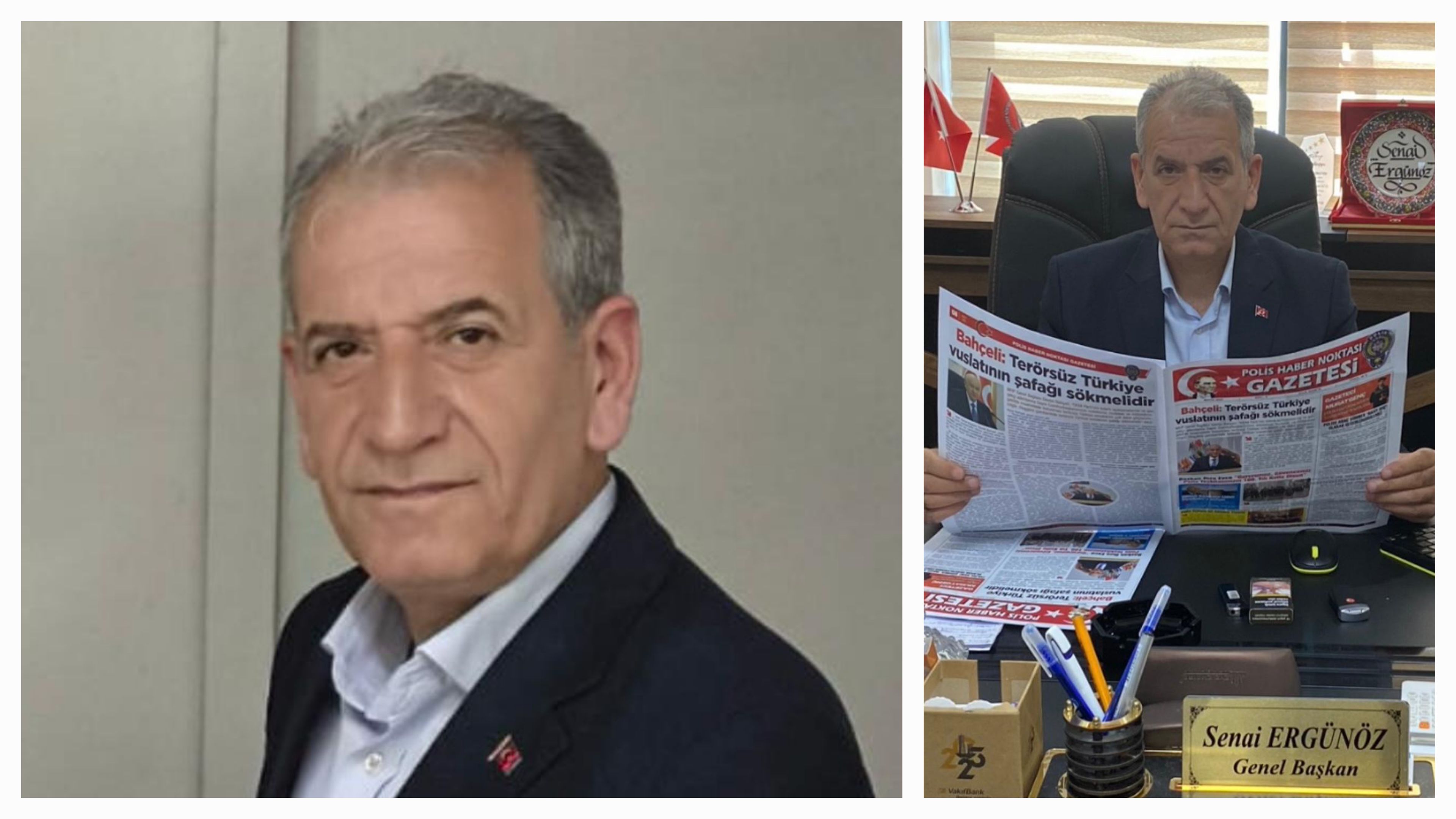 Polis Emeklileri Derneği Başkanı Senai Ergünöz: “Terörsüz Türkiye, Ekonomik ve Sosyal Kalkınmanın Anahtarıdır”