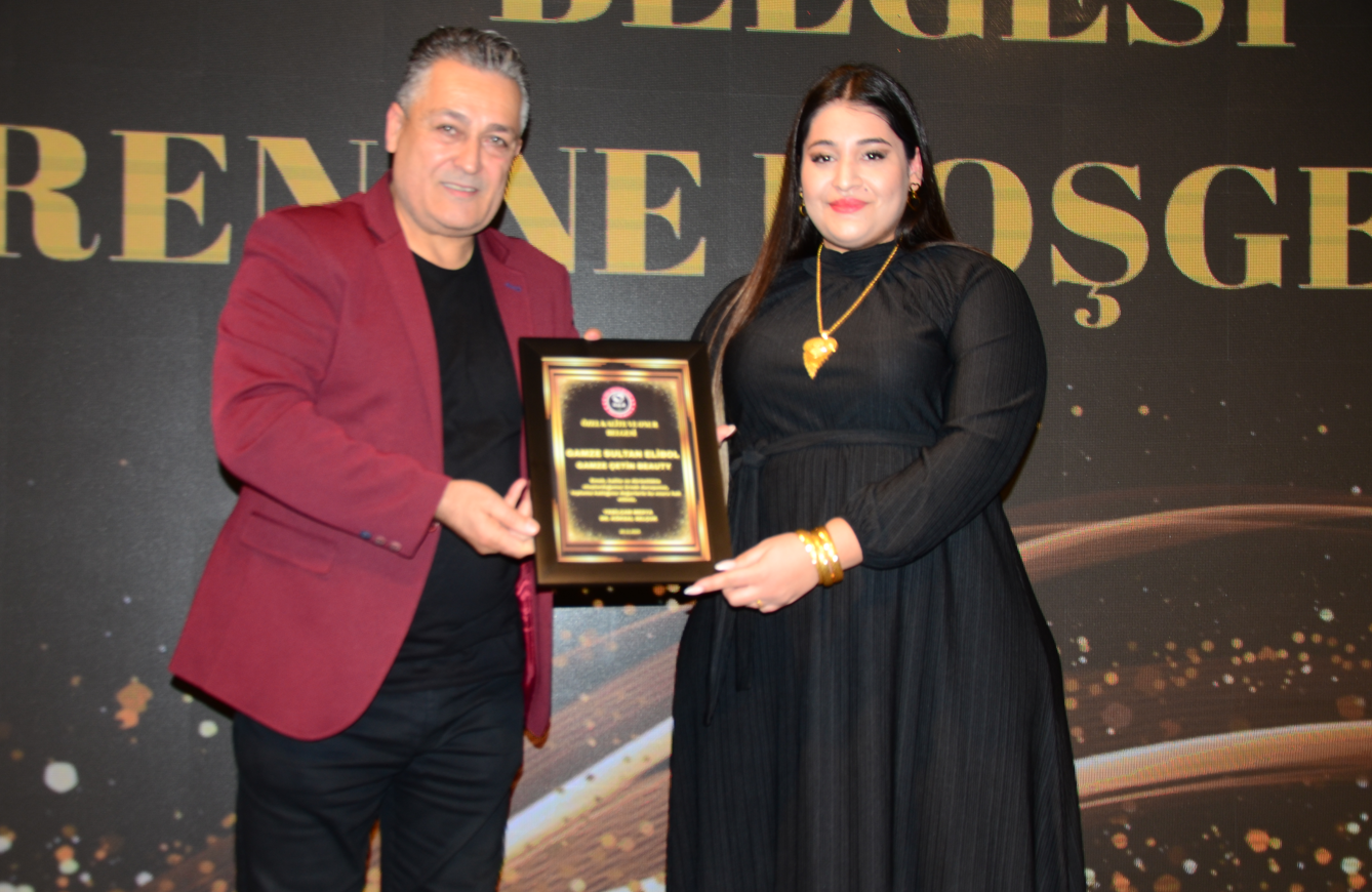 Gamze Çetin Beauty Sahibi Gamze Sultan Elibol, Özel Kalite ve Onur Belgesi’ne Layık Görüldü