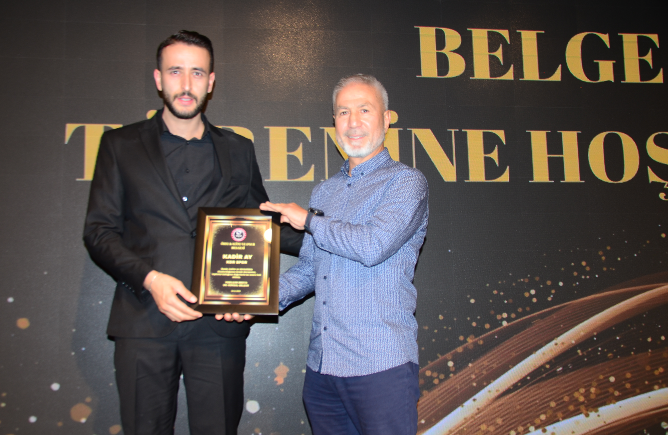 KDR Spor Sahibi Kadir Ay, Özel Kalite ve Onur Belgesi’ne Layık Görüldü